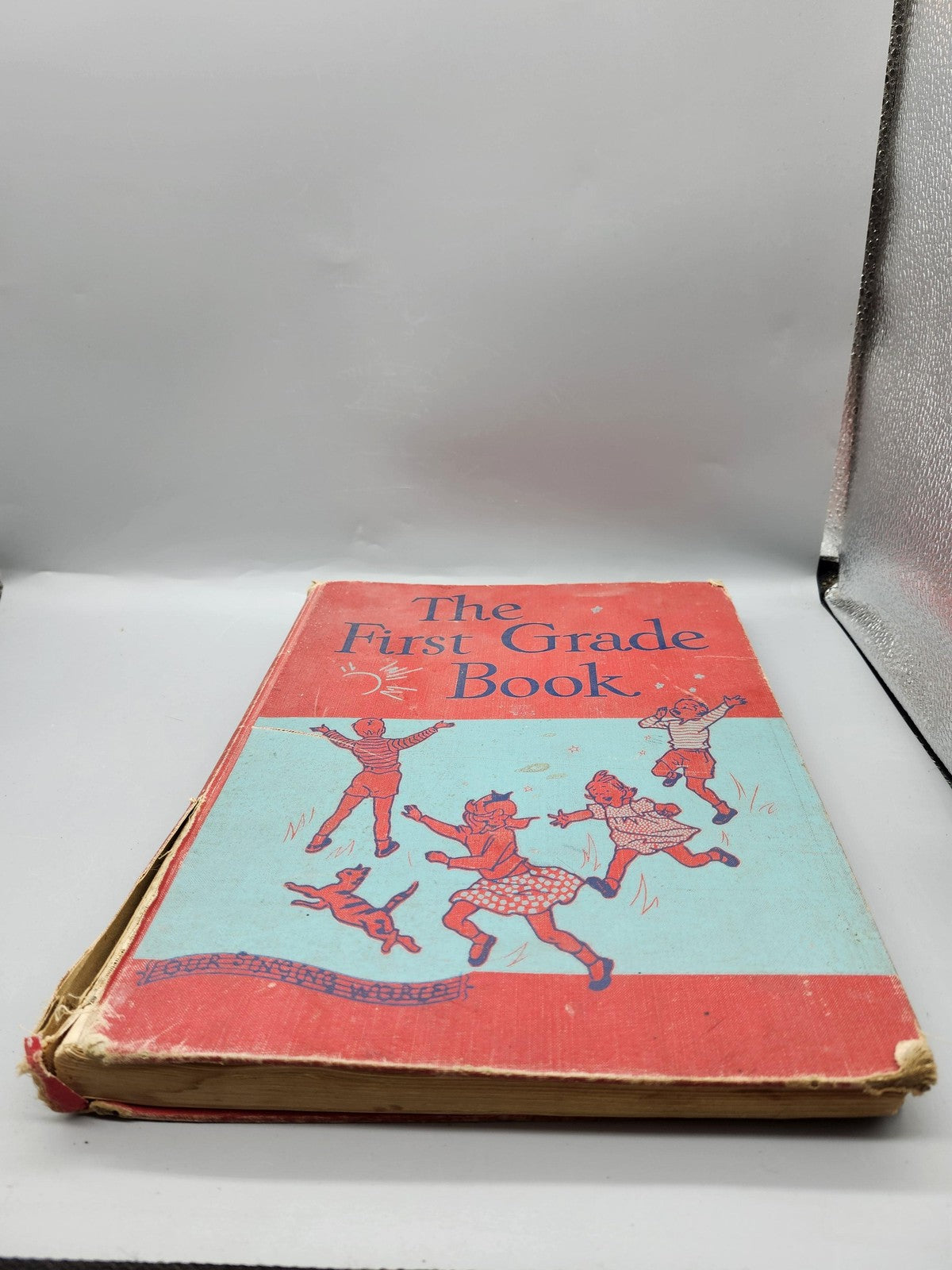 Vintage First Grade Book Pitts Glenn Watters Ginn Red HC Music Songbook USA