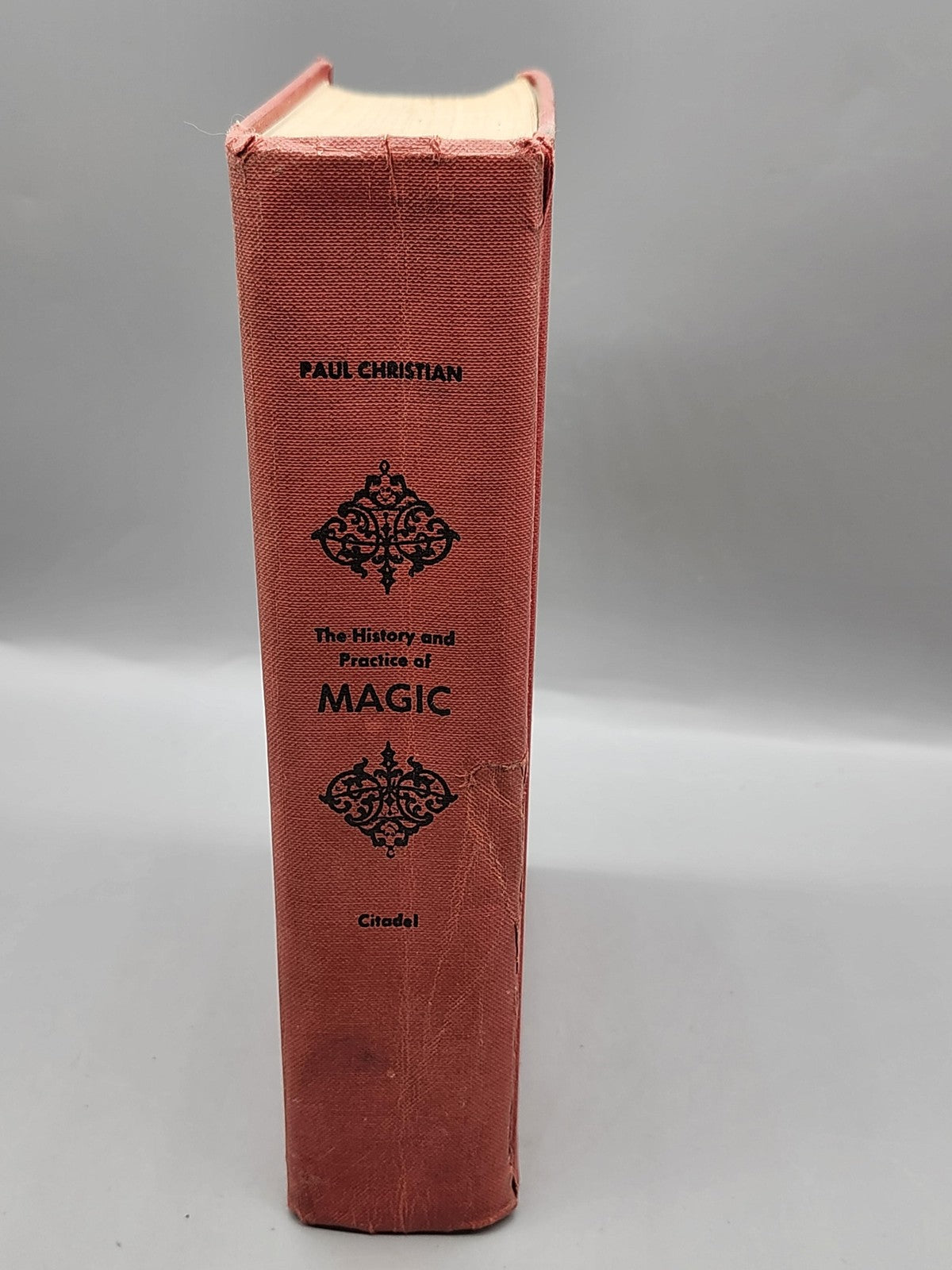 Vintage The History And Practice Of Magic Paul Christian Red HC Citadel USA 1969