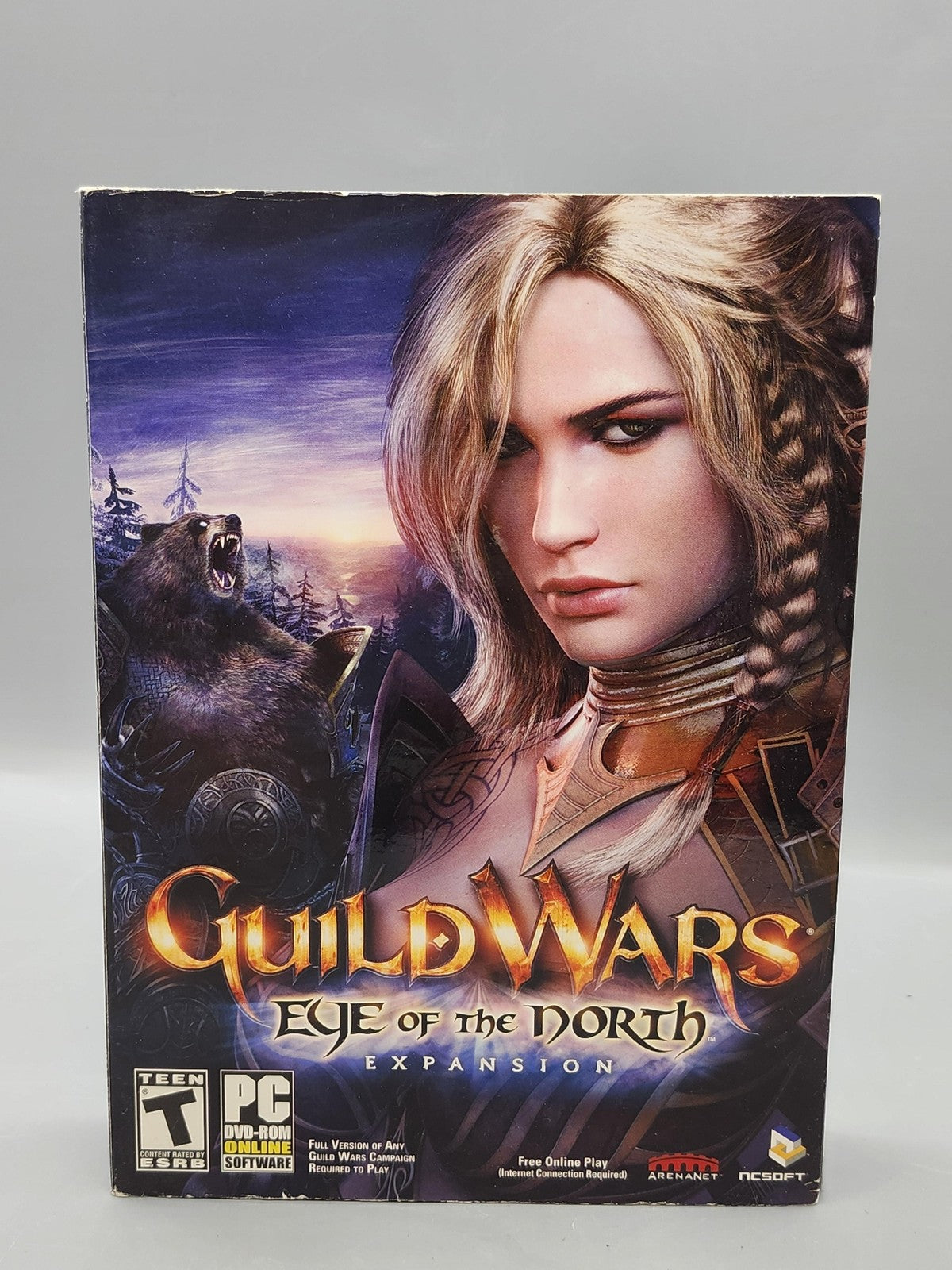 Guild Wars Eye Of The North PC DVD Game Expansion NCsoft T Teen RPG MMORPG 2007