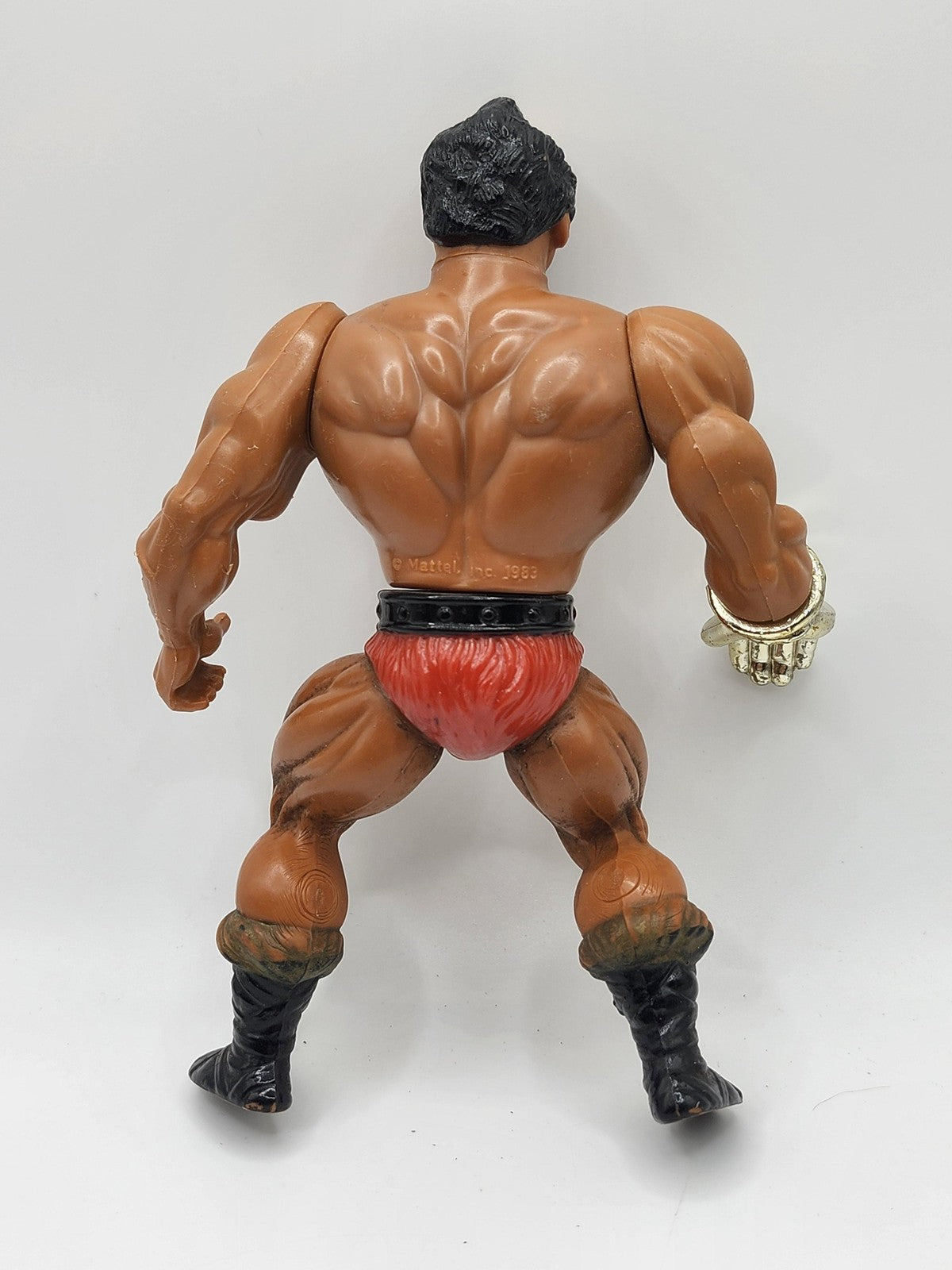 Vintage Masters Of Universe Jitsu 6in Action Figure Mattel Loose Red Trunks