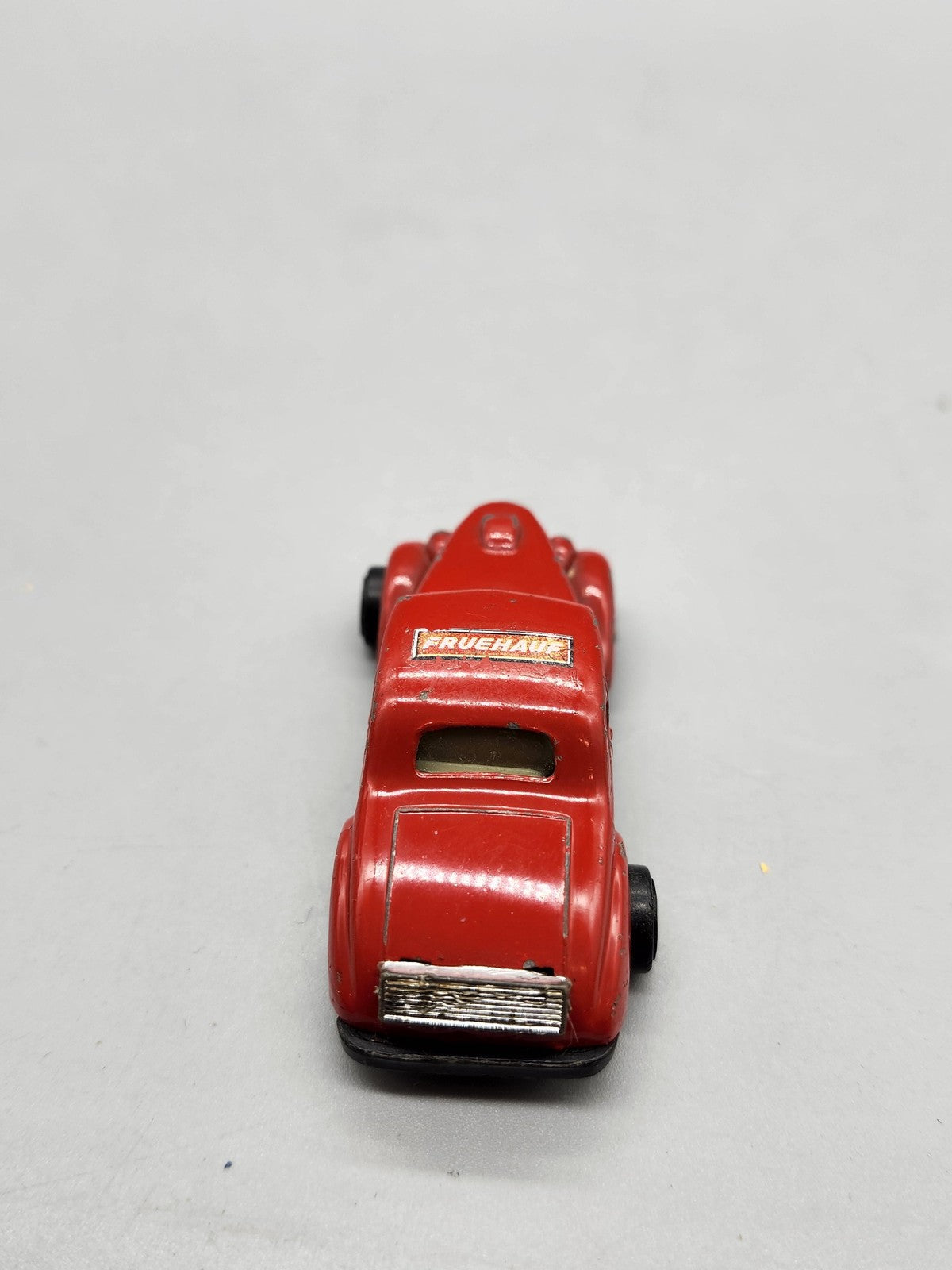 Vintage Universal Fruehauf Red Diecast Car Small Toy Vehicle Loose Hong Kong