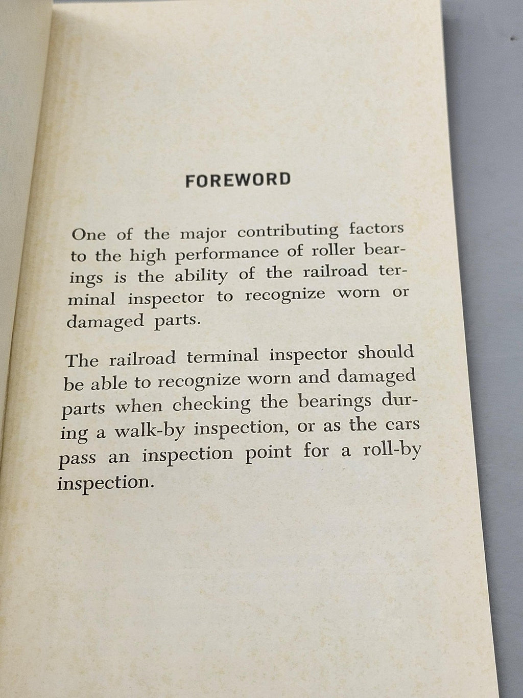 Vintage Roller Freight Inspection Timken Orange PB Railroad Bearings USA 1967