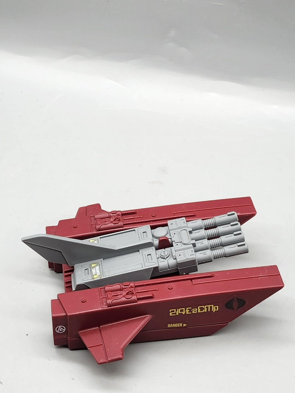Vintage 1987 G.I. Joe Cobra Jet Pack Replacement Part Hasbro Red Plastic Loose