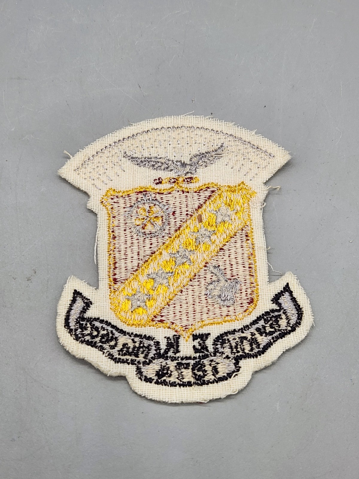 Vintage Kappa Sigma Fraternity Crest Patch 1914 Embroidered Felt Greek Letter...