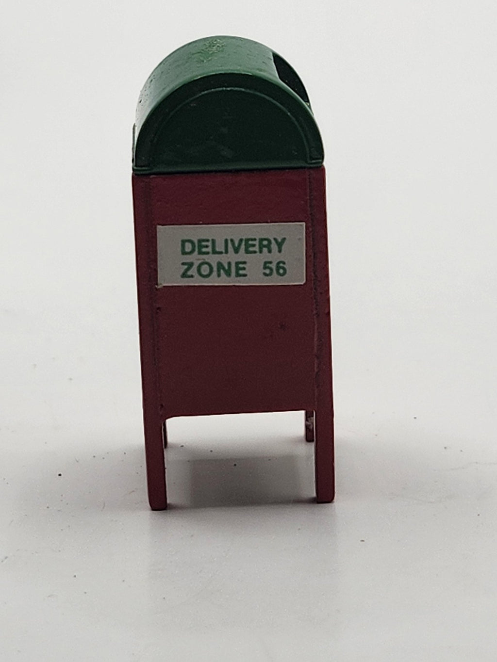 Mini Red Metal Christmas Mailbox Toy Delivery Zone 56 Painted Outdoor Decor