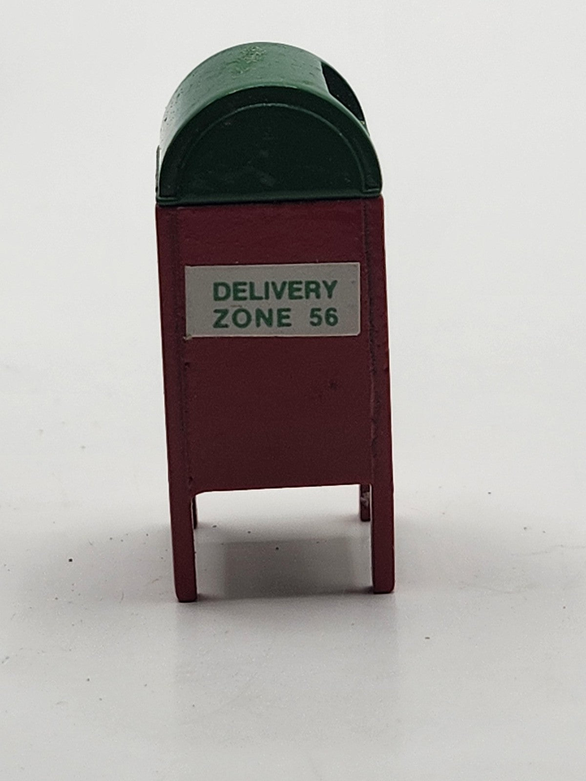 Mini Red Metal Christmas Mailbox Toy Delivery Zone 56 Painted Outdoor Decor