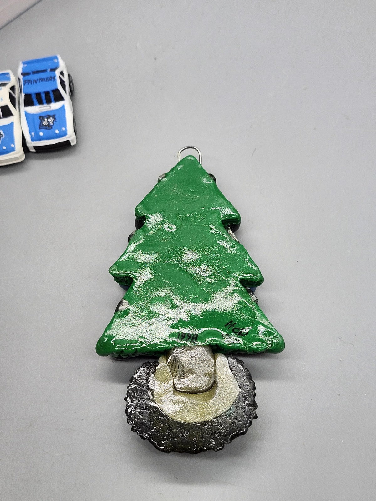 Carolina Panthers Ornament Christmas Tree Truck Cars NFL Football One Size Blue
