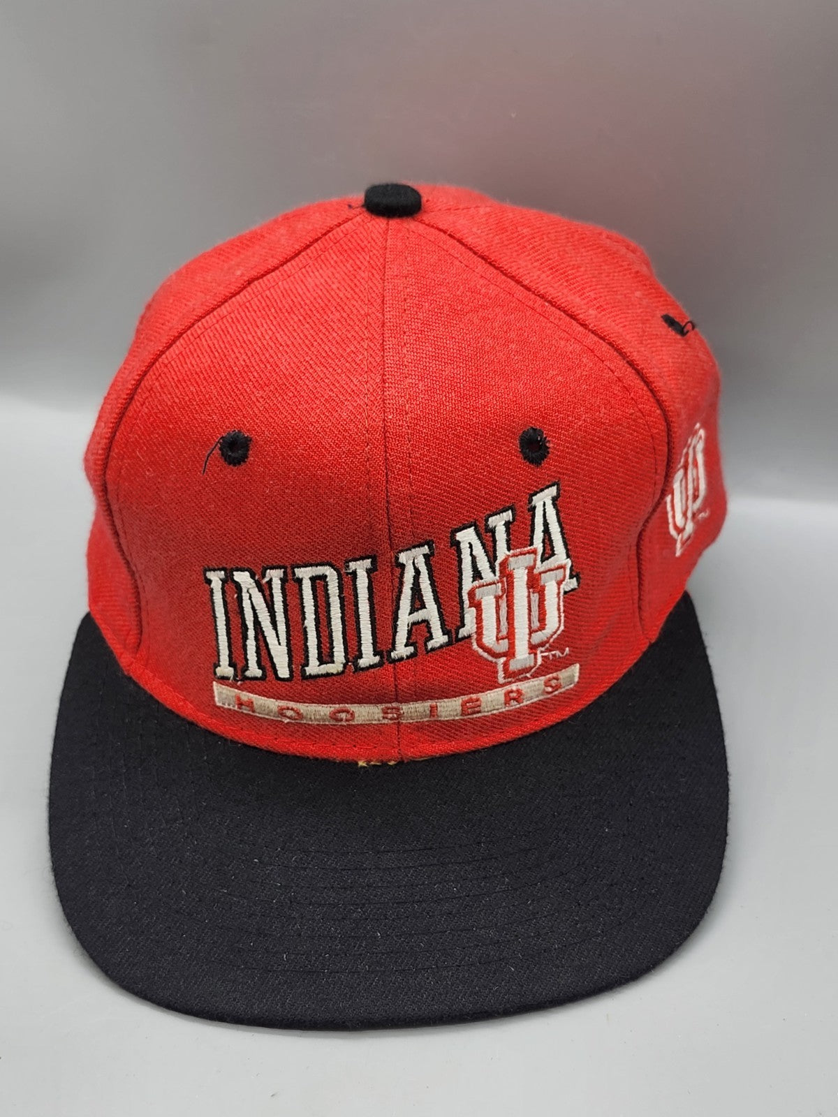 Vintage Indiana Hoosiers IU Script Snapback The Signature Designer Award Hat