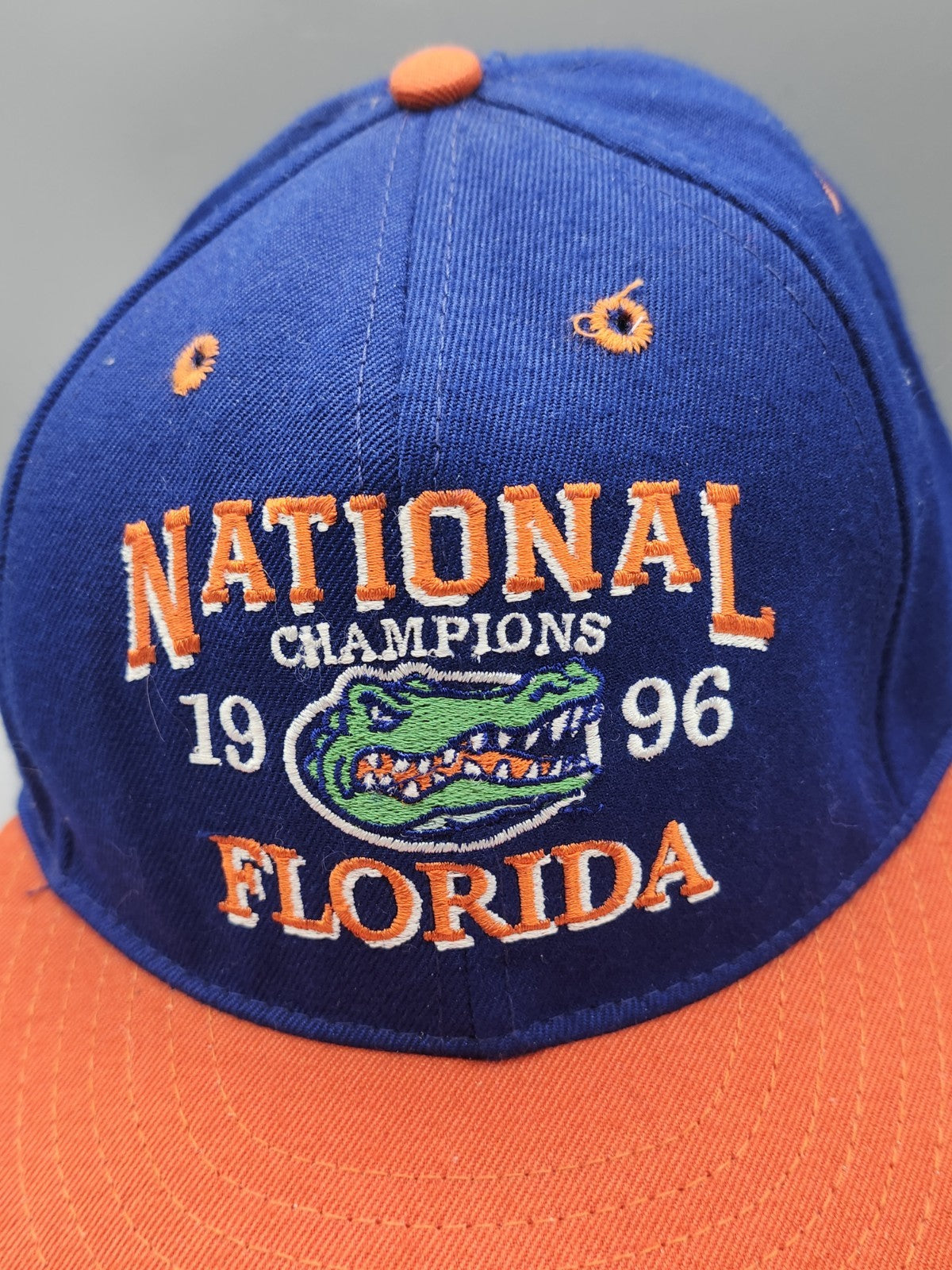 Vintage Florida Gators 1996 National Champions Snapback USA Hat NCAA