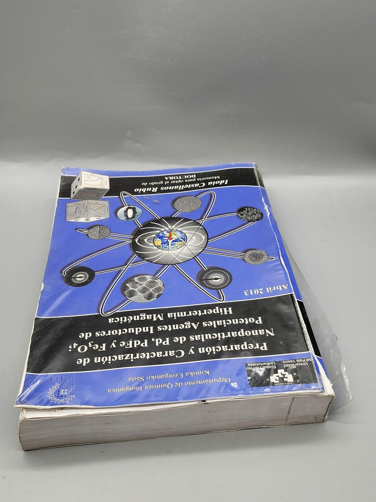 Preparación Nanopartículas Pd PdFe Fe3O4 Idoia Castellanos Blue PB Hipertermia