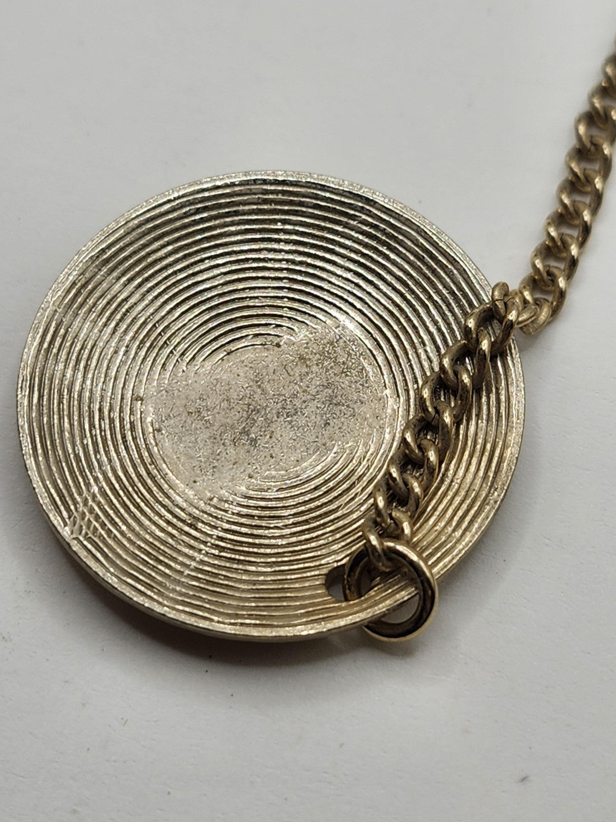 Gold Metal Magnetic Golf Ball Marker Chain Tee Divot Tool LSG Monogram Initials