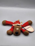 Vintage Hallmark Randy Reindeer Rodney Plush Small Red Christmas Stuffed Toy