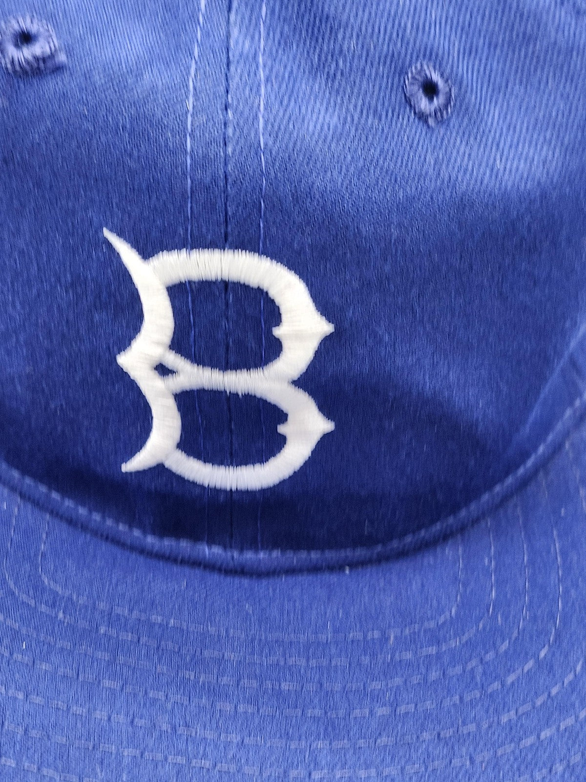 Vintage Brooklyn Dodgers Hat Cap Fitted Mens 6 7/8 MLB Baseball New Era Blue
