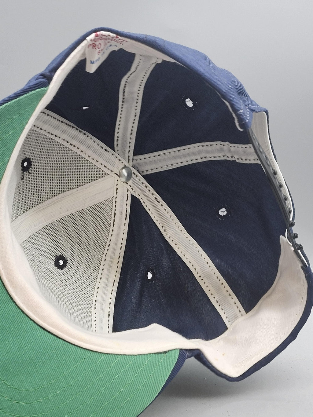 Vintage The Rifleman New Era Hat Cap Snap Back Mens S Blue Rope Baseball 80s