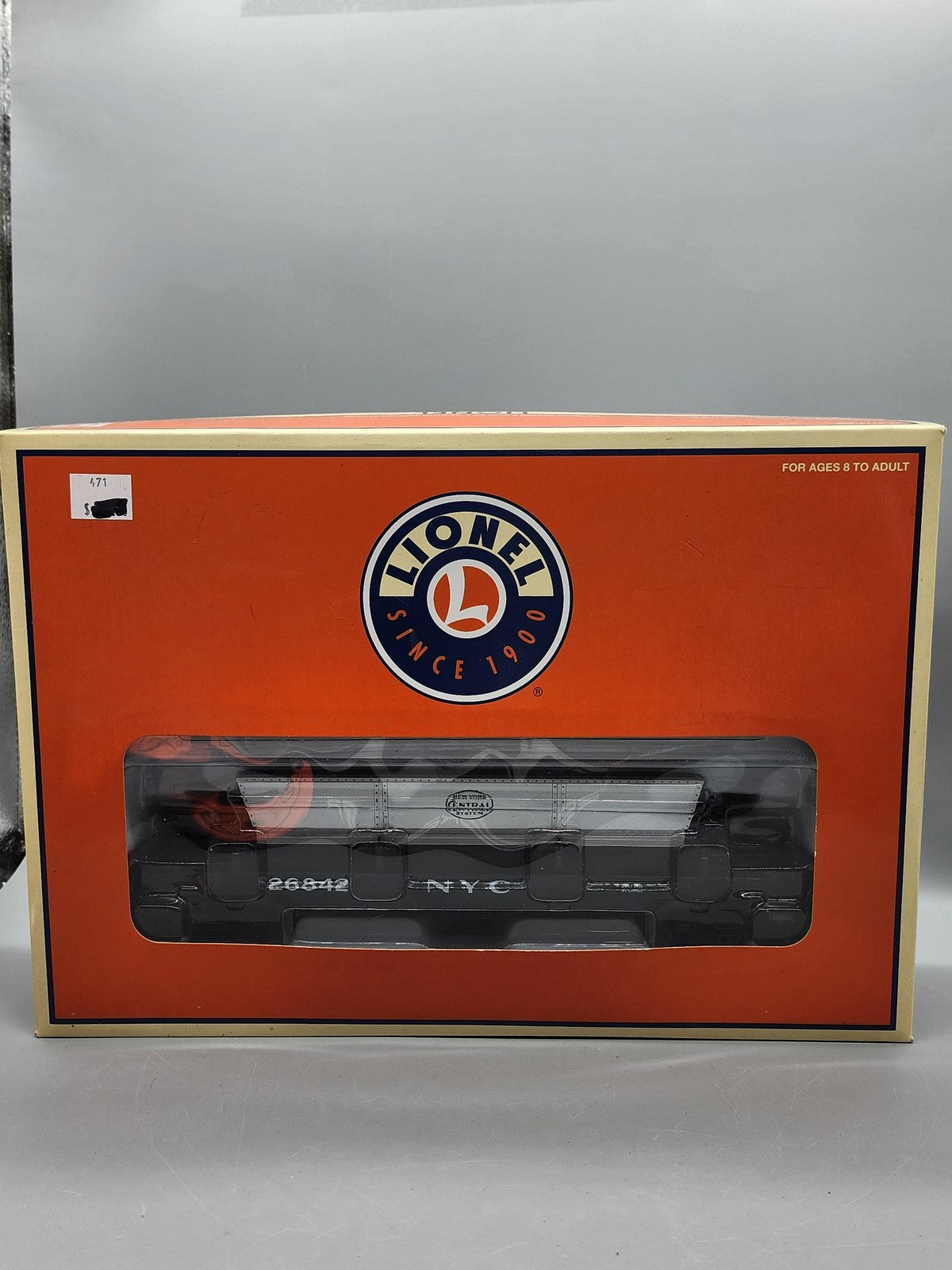 Lionel 6-26842 NYC Operating Coal Dump Car O Gauge O Scale Box NY Central