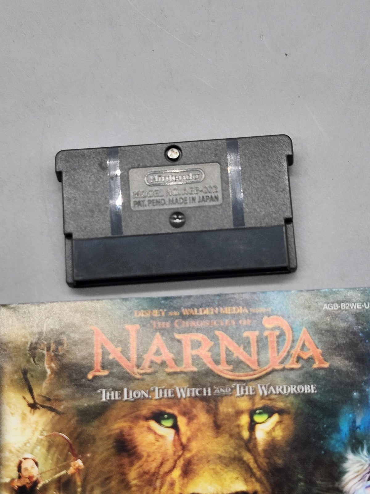 Oni Nintendo Game Boy Advance GBA Game Cart Manual E Buena Vista NTSC-U/C