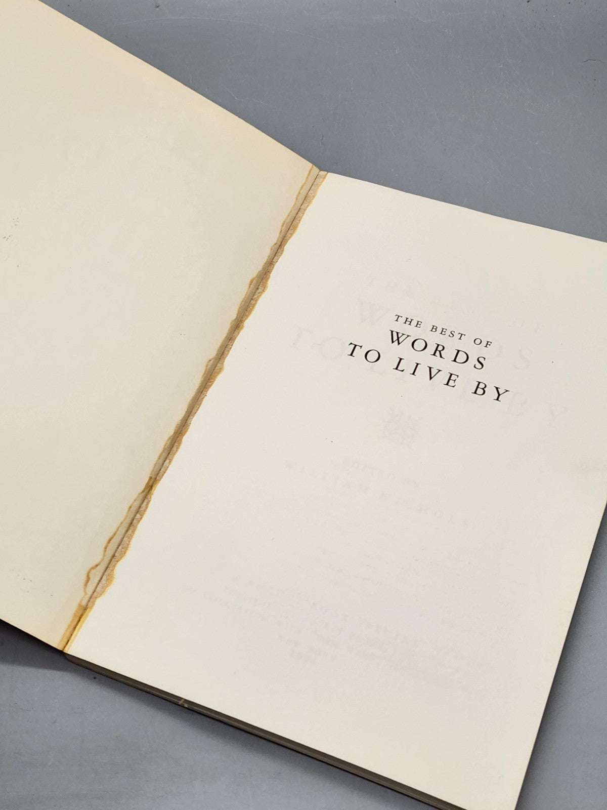 1966 The Best of Words To Live By William Nichols Vintage Pocket Book PB