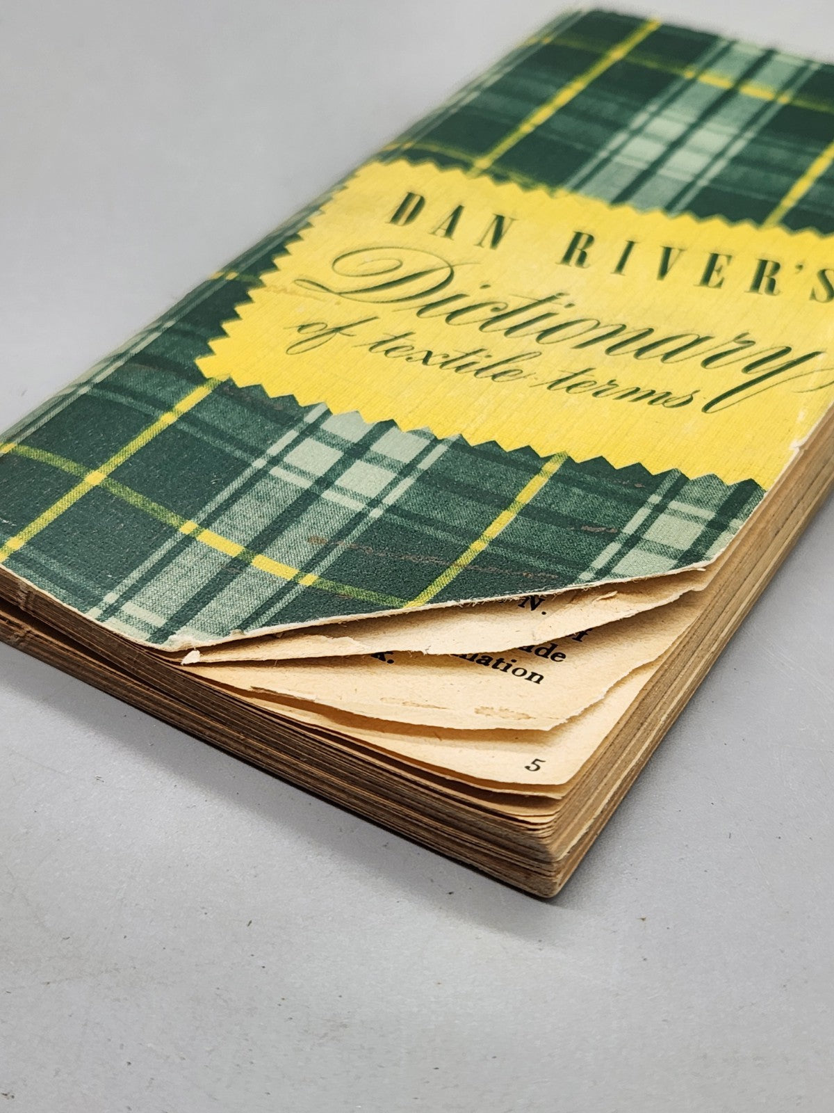Vintage Dan River’s Dictionary Of Textile Terms 6th Edition 1951 Textile...