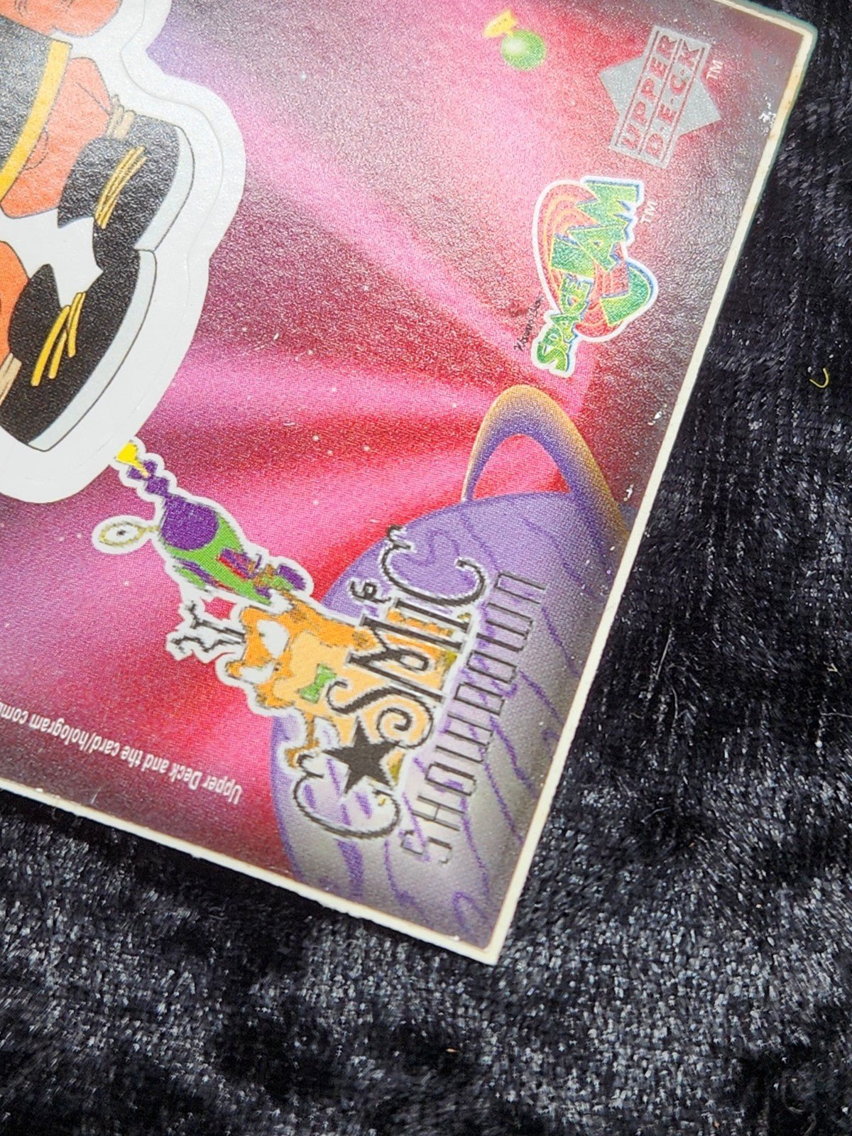 1997 Upper Deck Space Jam Cosmic Showdown CS27 Bupkus Monstar Die-Cut Sticker...