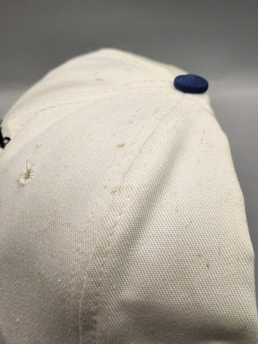 Vintage 1992 NBA Finals Hat Cap Snap Back White Blue NBA Basketball USA Mens