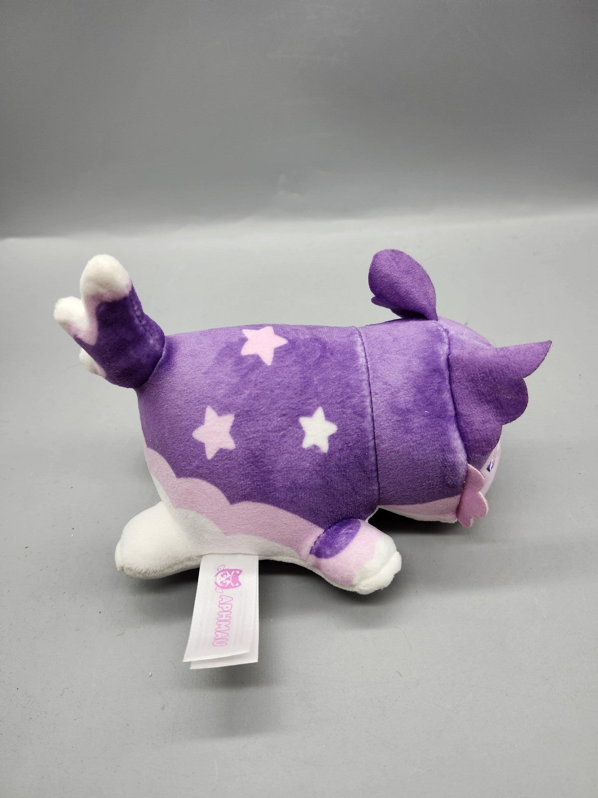 Aphmau Cat Plush Small Purple Star Galaxy Stuffed Animal Cute Toy Plushie