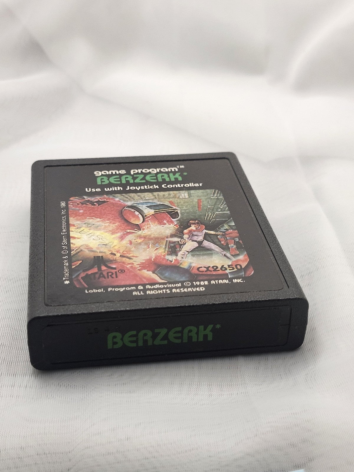 Berzerk Atari 2600 Game Cartridge Atari NTSC-U/C 1982 Arcade Shooter Action
