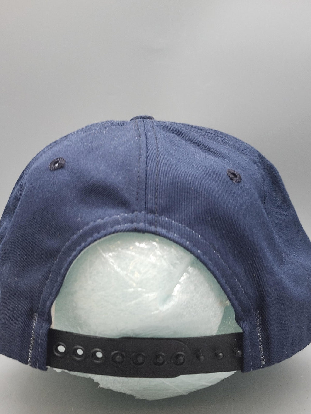 Vintage New Era Bears Paw Hat Cap Snap Back Mens Medium Blue Rope USA 80s