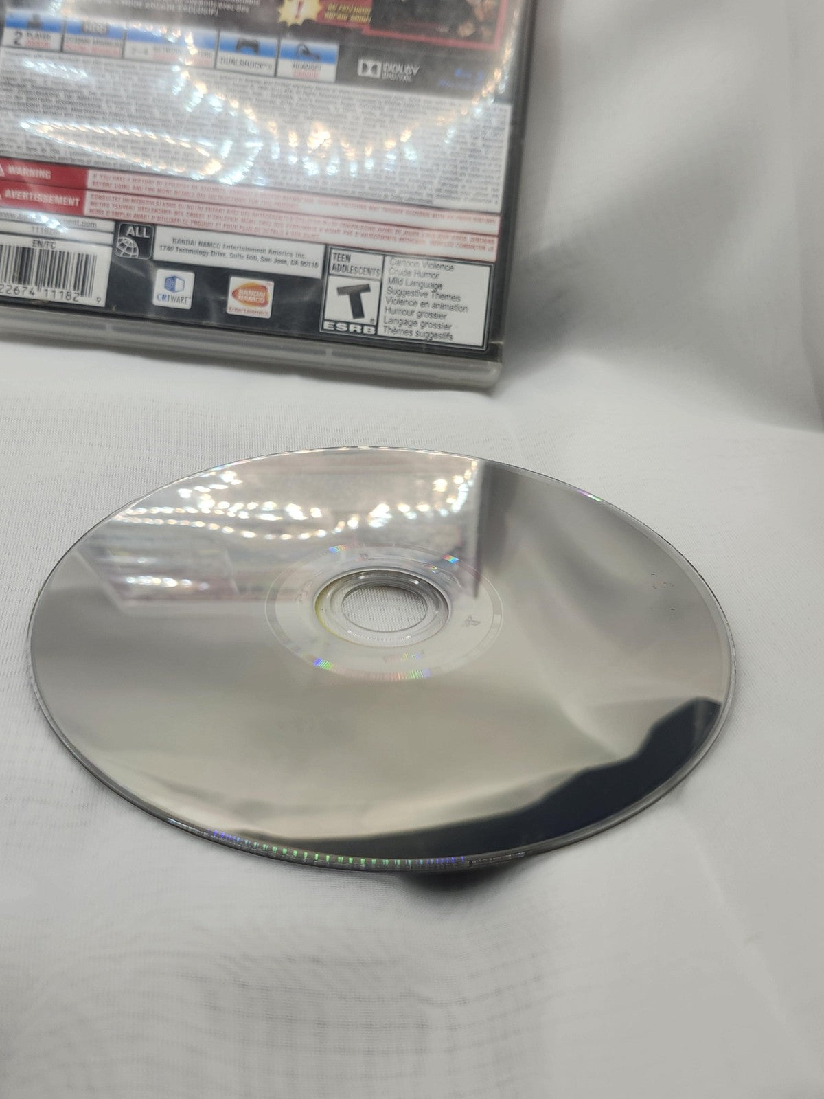 J-Stars Victory Vs+ PlayStation 3 PS3 Game Disc Bandai NTSC-U/C 2015 Fighting