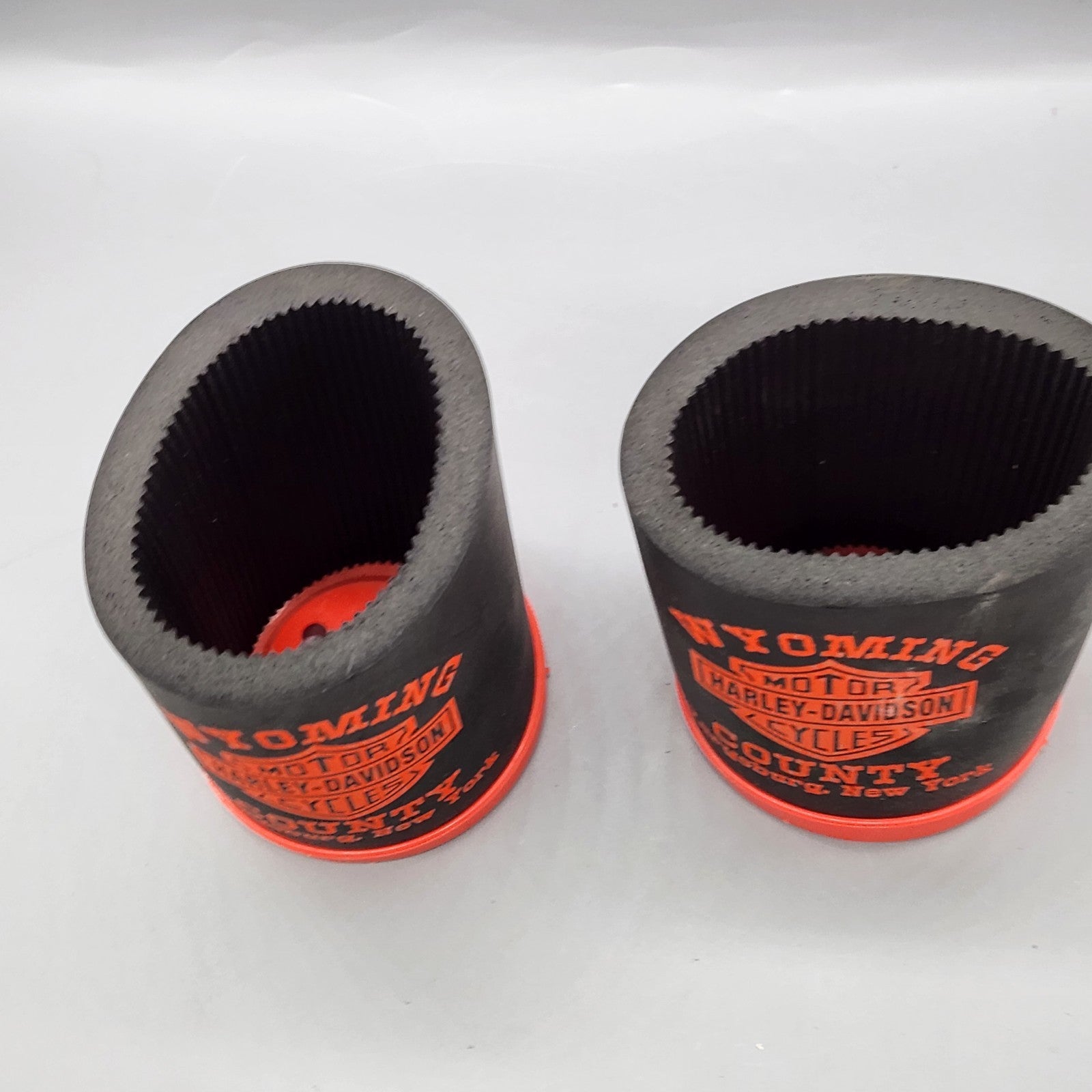 Harley-Davidson Wyoming County NY Koozies (Pair)