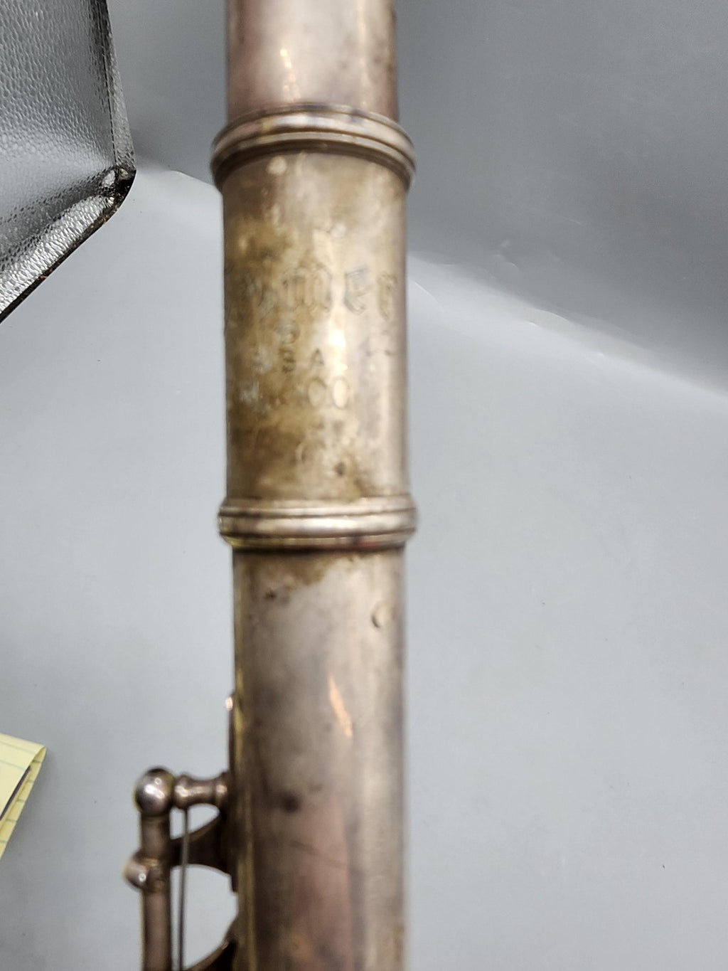 Vintage Selmer USA C Concert Flute Silver Closed Hole Straight Headjoint Case