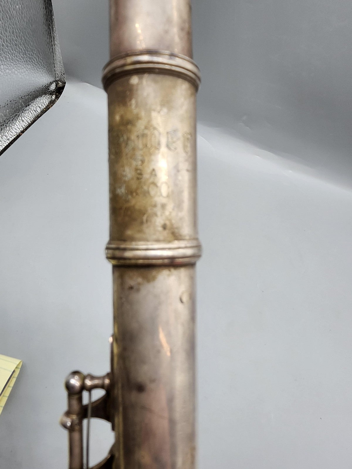 Vintage Selmer USA C Concert Flute Silver Closed Hole Straight Headjoint Case