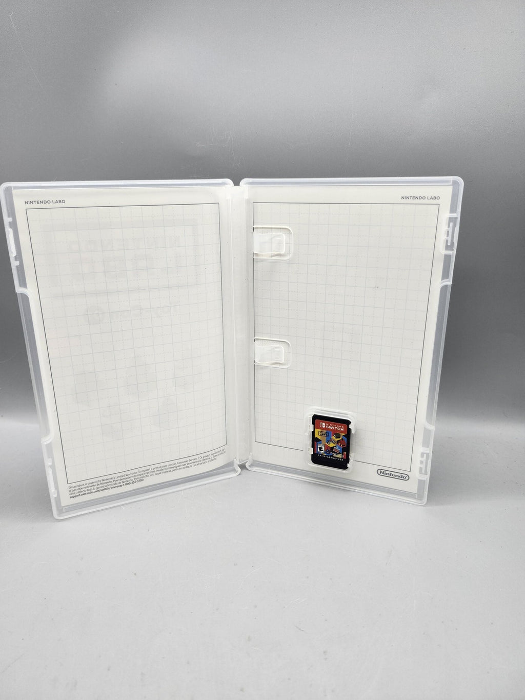 Nintendo Labo Toy-Con 01 Nintendo Switch Game Cart Case NTSC-U/C 2018 E Family