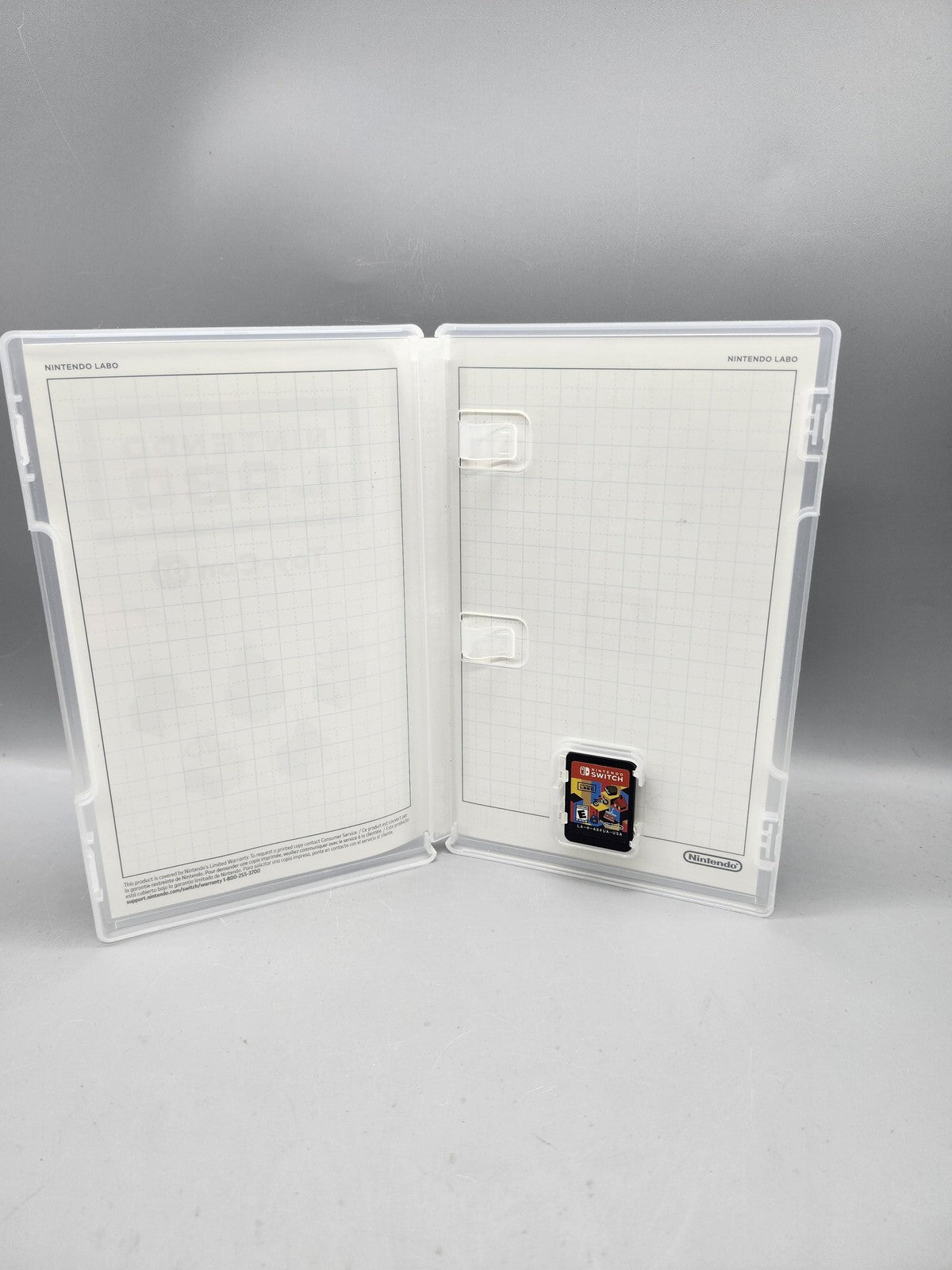 Nintendo Labo Toy-Con 01 Nintendo Switch Game Cart Case NTSC-U/C 2018 E Family