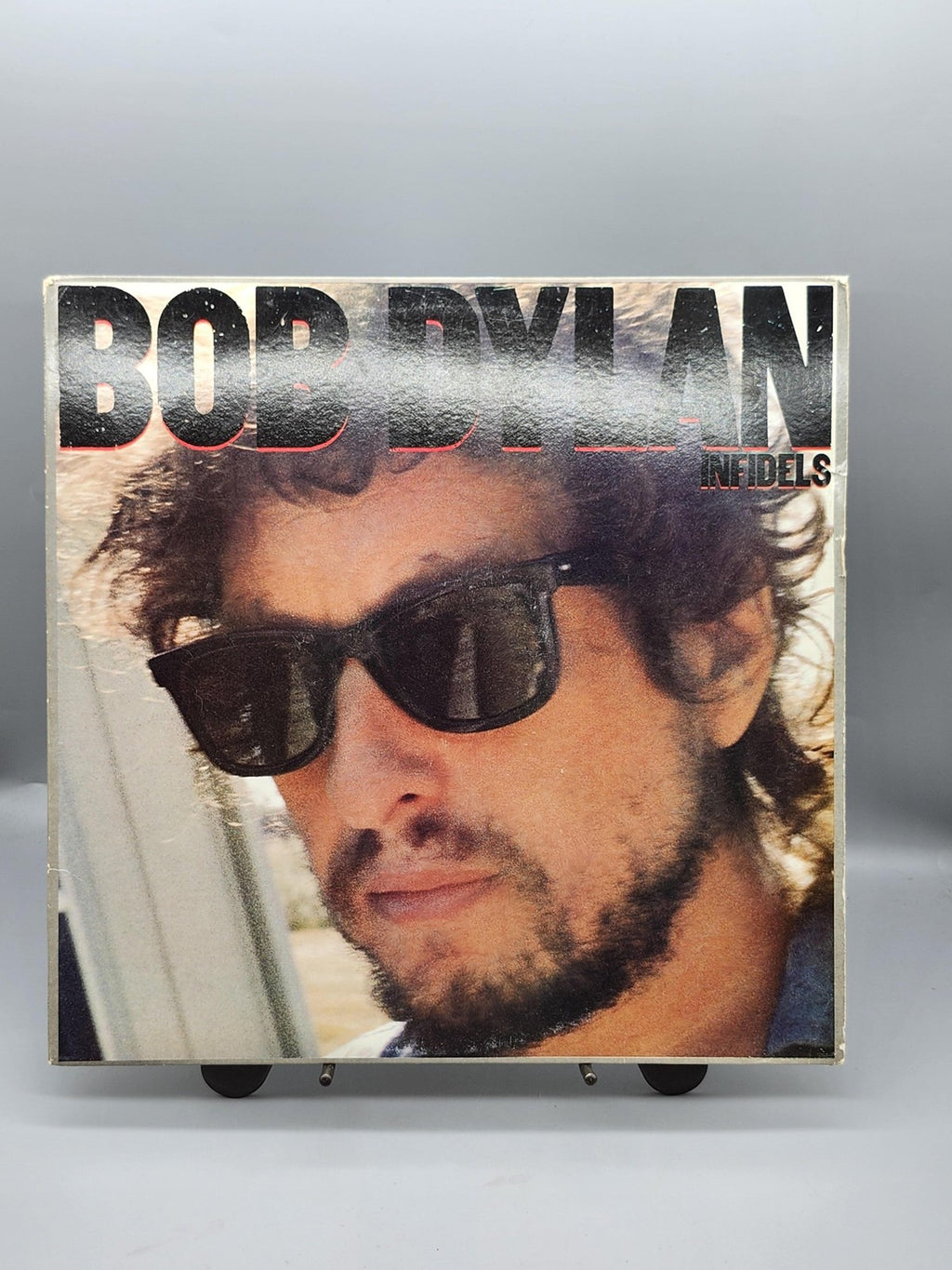 Bob Dylan Infidels 12" Black Vinyl LP 33 RPM 1983 Columbia Folk Rock USA Album
