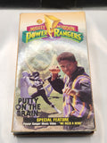Vintage Mighty Morphin Power Rangers Putty On The Brain VHS Tape Kids TV Show