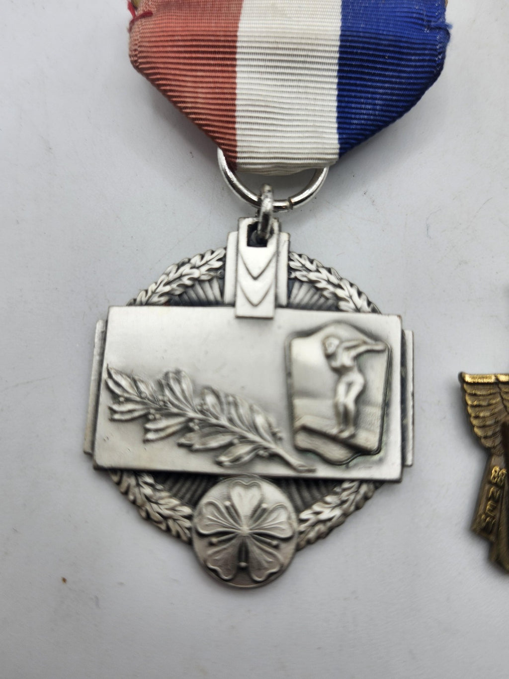 Vintage Sokol Polish American Olympic Track Medals Lot Bronze Silver Erie 1950s