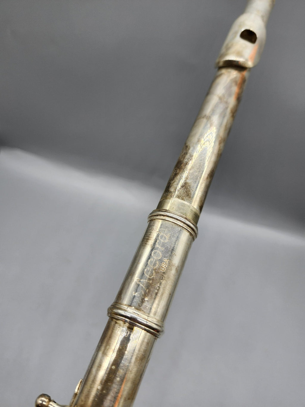 Blessing C Concert Student Flute Silver Closed Hole Straight Headjoint Case USA