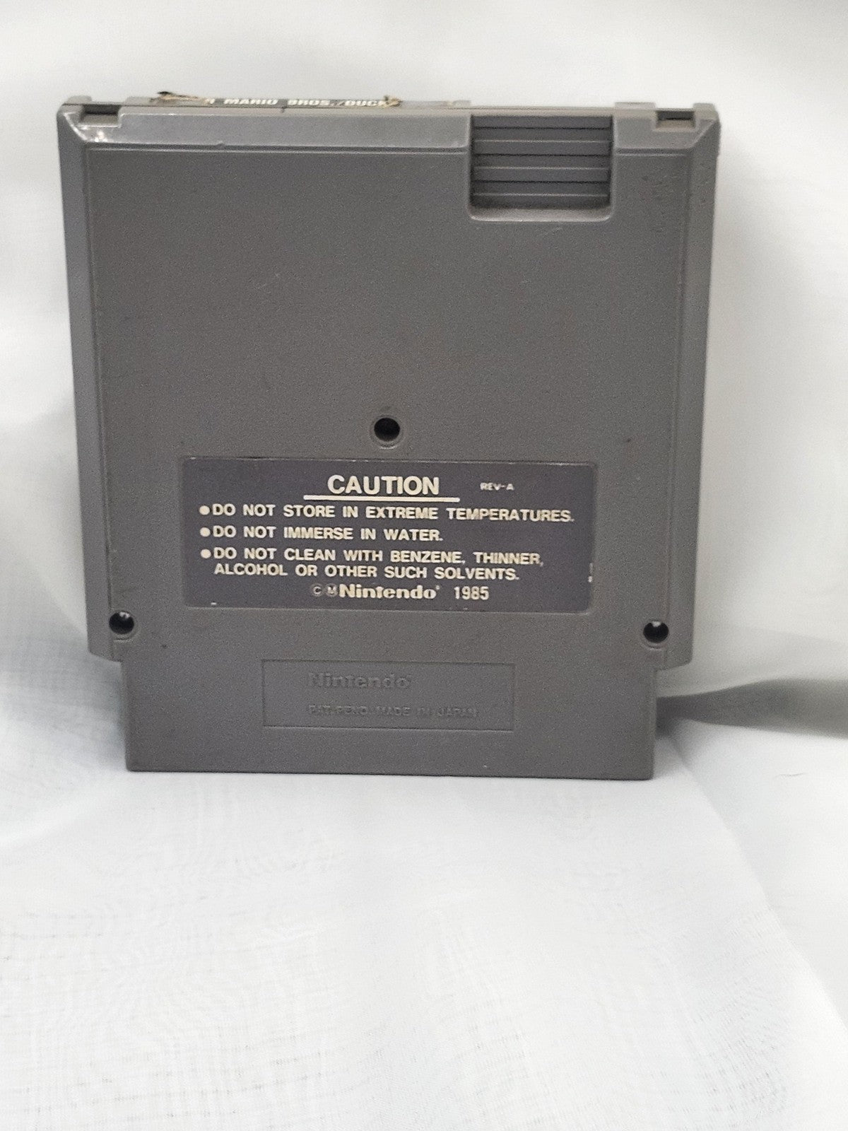 Super Mario Bros. Duck Hunt Nintendo NES Game Cartridge NTSC-U/C 1988 Platformer