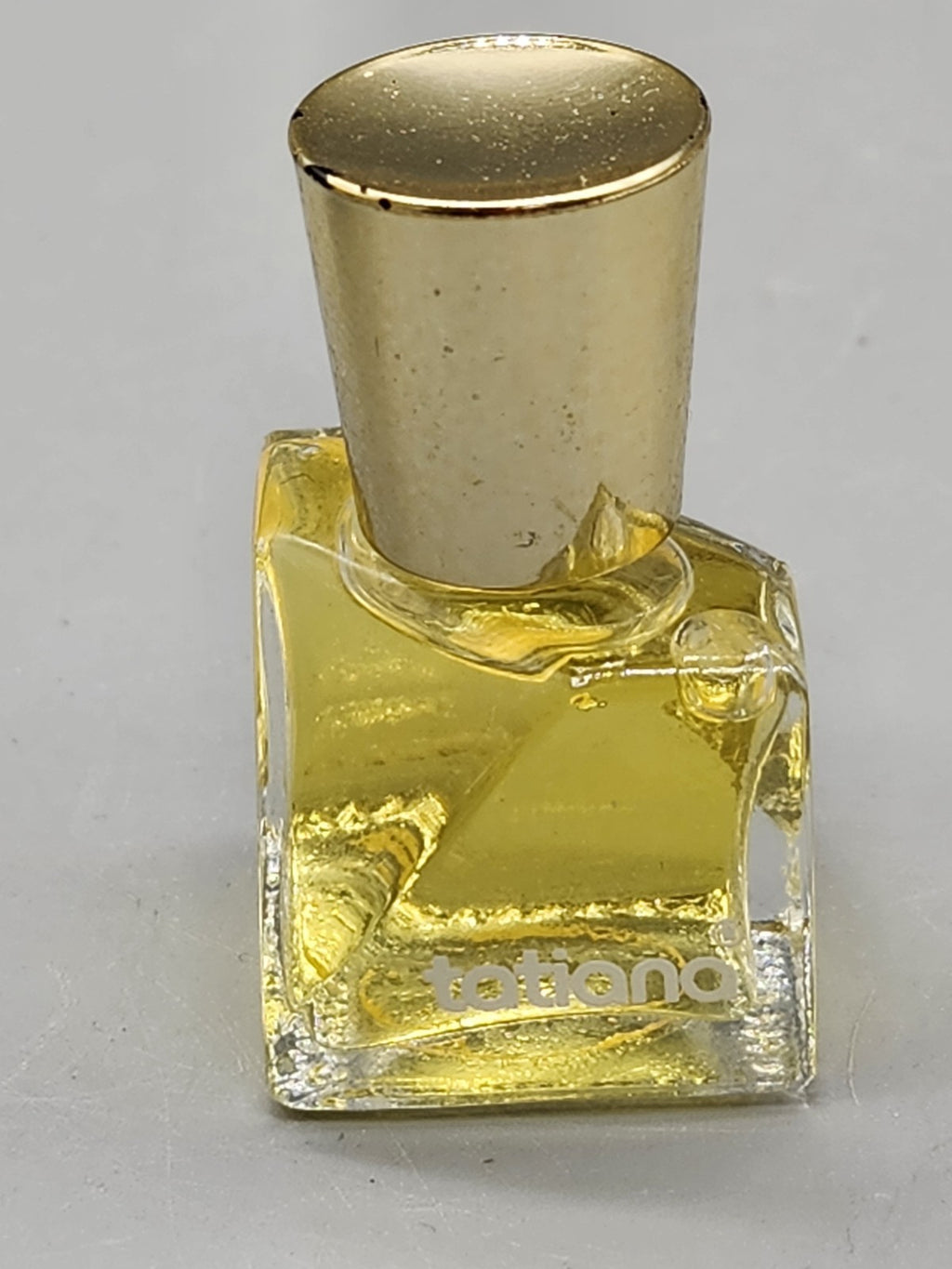 Vintage Tatiana Parfum Mini Perfume Bottle .25 Fl Oz Partial DVC Inc