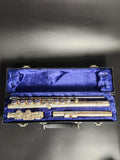 Blessing C Concert Student Flute Silver Closed Hole Straight Headjoint Case USA