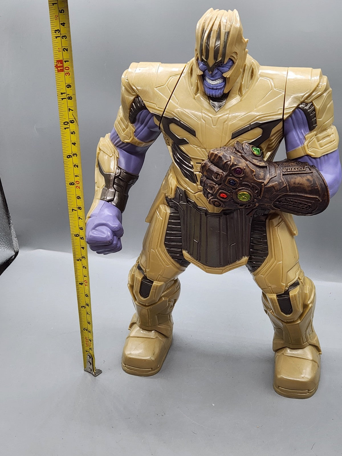 Marvel Avengers Endgame Thanos 14” Electronic Figure Infinity Gauntlet Hasbro...
