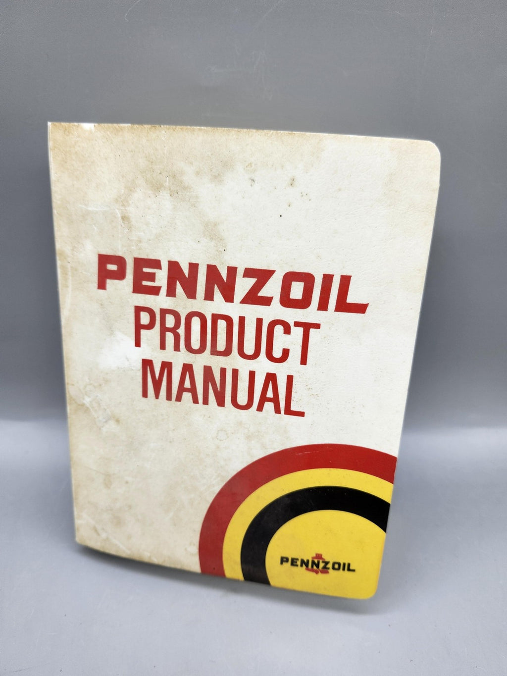 Vintage Pennzoil Product Manual Pennzoil PB Ring-Bound Loose-Leaf White USA Oil