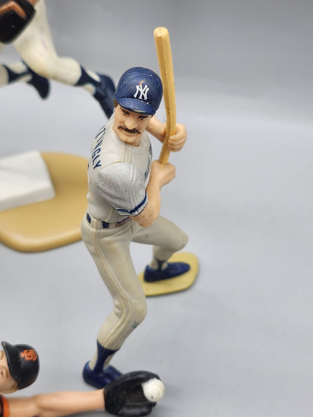 MLB Baseball Player Figurines Lot Yankees Giants 1996 1999 4 Figures