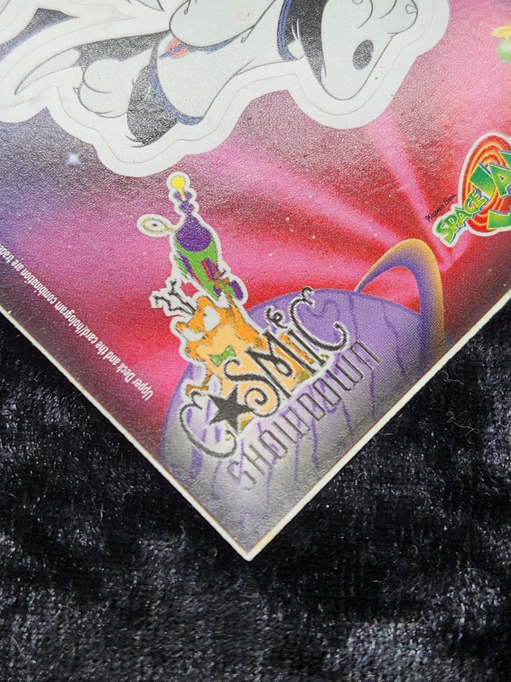 1997 Upper Deck Space Jam Cosmic Showdown CS18 Sylvester Die-Cut Sticker Card...