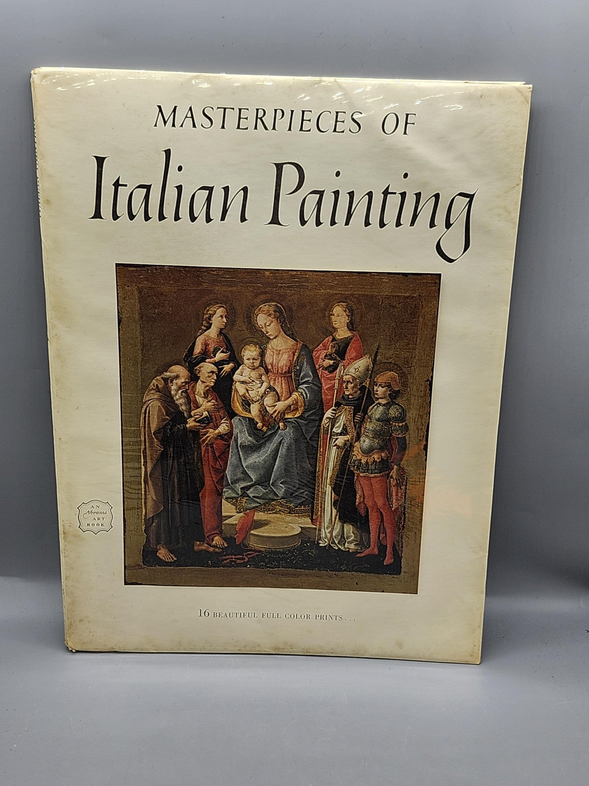 Vintage Masterpieces Of Italian Painting J.W. Thompson Abrams HC USA 1953