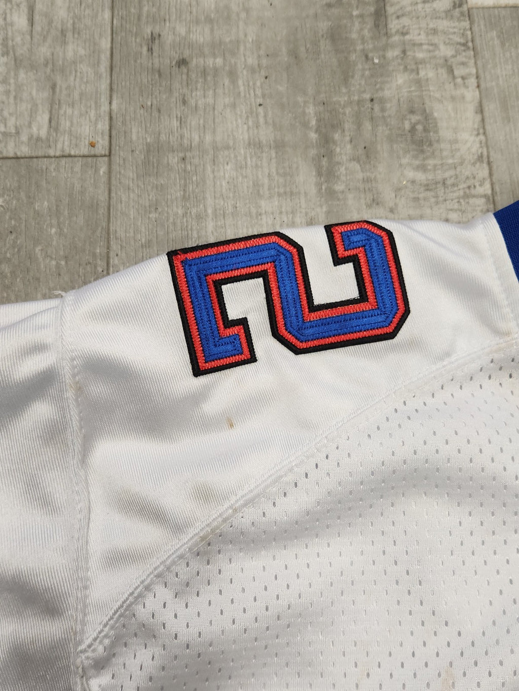 Signed Fred Jackson Buffalo Bills Reebok On Field Jersey Size 50 White NFL