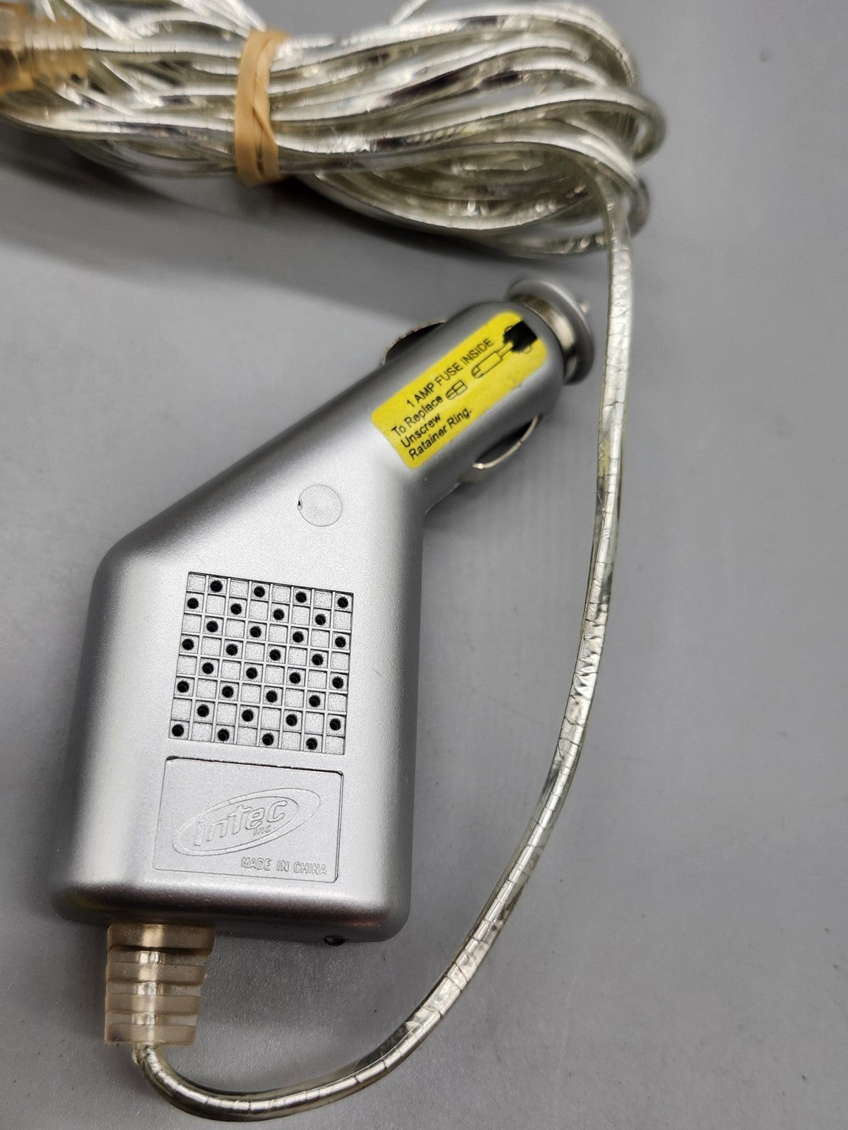 Intec Car Charger Headset Kit For Nintendo DS GBA SP Silver Earbuds Accessory