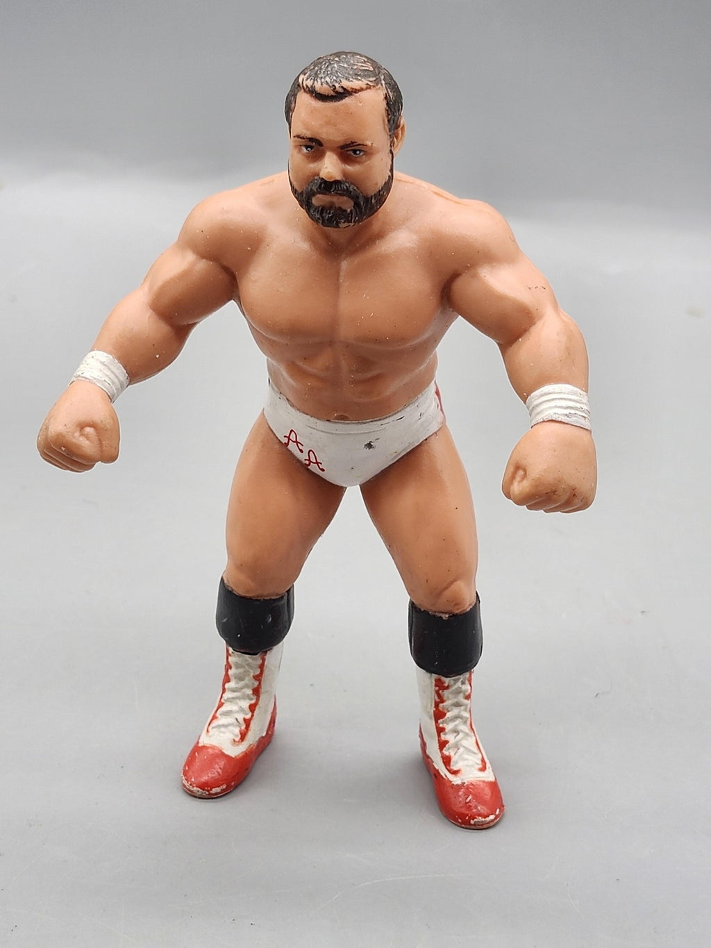 Vintage 1990 WCW Arn Anderson Action Figure Galoob Wrestler Toy Loose Red White