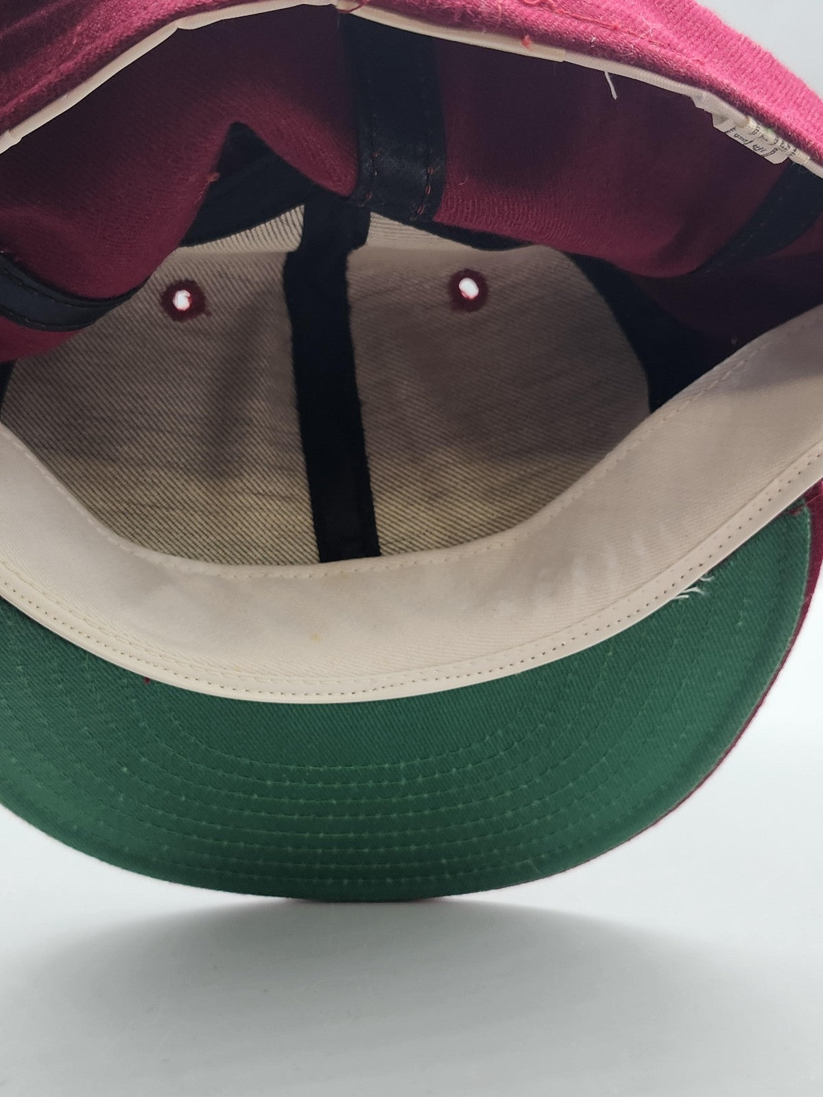 Vintage Philadelphia Phillies Hat Cap Fitted Mens 7 1/4 Red MLB Baseball New Era