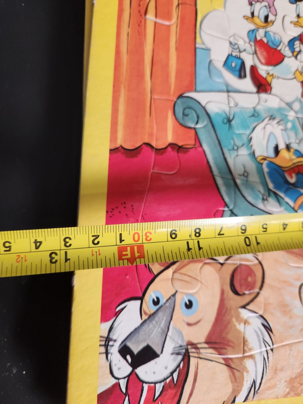 Vintage Disney Frame Tray Puzzle Lot Goofy Donald Duck Snow White Pluto 1980s
